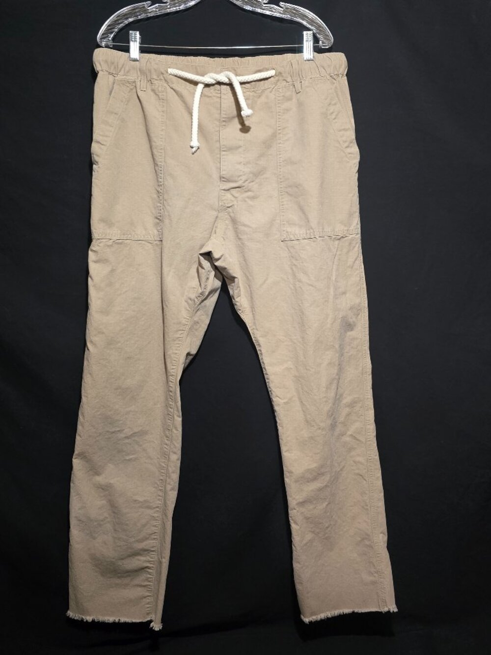 Birdwell Beach Britches Made in USA Men's Ripstop Lounge Pant - Khaki - Sz XL*